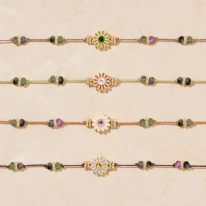 Hot Bracelet Malä-Saï zoïsite Femme Bracelets